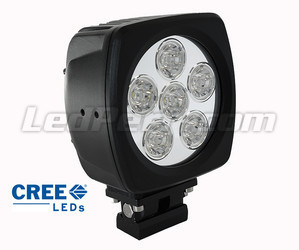 Additional LED Light Square 60W CREE for 4WD - ATV - SSV